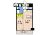 ﾌﾟﾚｻﾝｽ兵庫ｳﾞｨｱｰﾚ(917) 1LDKの間取り