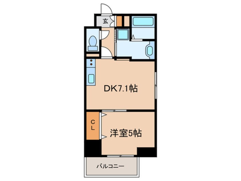 間取図 ジュネス北野