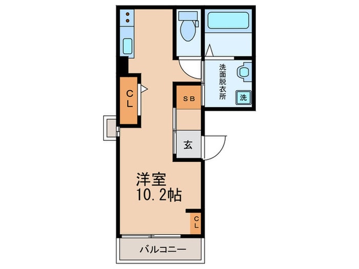 間取り図 D-room田辺