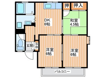 間取図 メゾン・ル・パルク