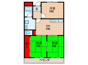 間取図 ホワイエ・アンノマエ