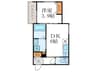 仮）ＲＥＶＩＴＡ京都西京極 1DKの間取り