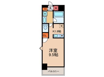 間取図 ラ・ウェゾン板宿