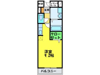 間取図 シャン・ド・フル－ル