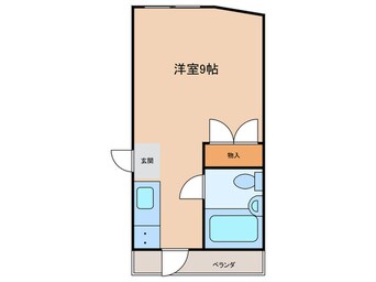 間取図 シティハイム木川
