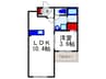 ｇｒａｎｄｅ　ｒｅｉｚ 1LDKの間取り