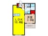 ｇｒａｎｄｅ　ｒｅｉｚ 1LDKの間取り