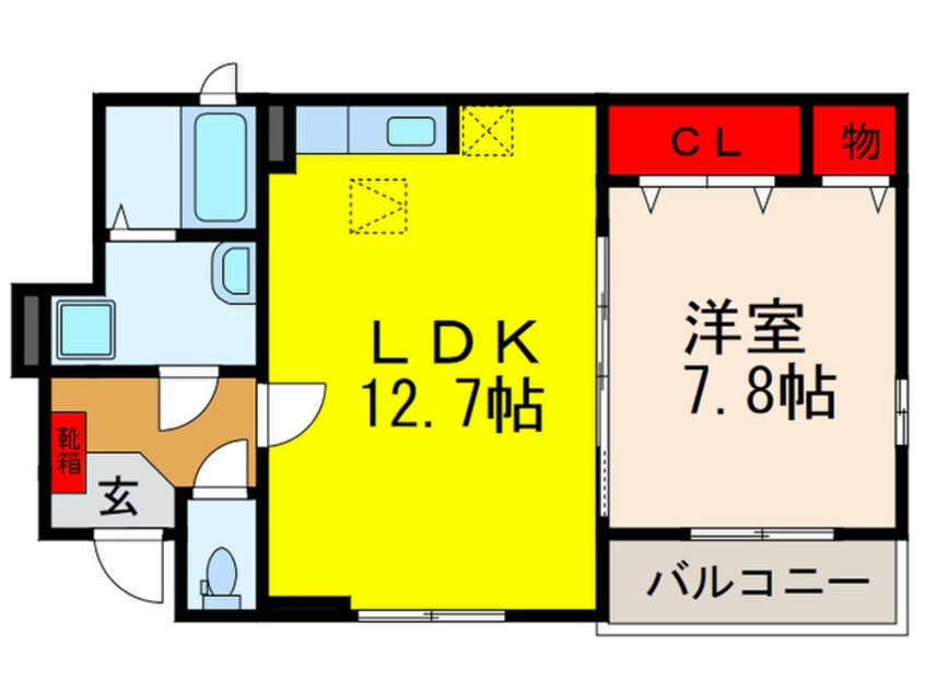 間取図 オ－ルドウエル