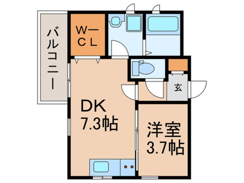間取図 BLANC垂水駅前