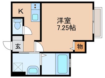 間取図 Nord　昆陽