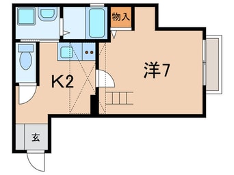 間取図 Nord　昆陽