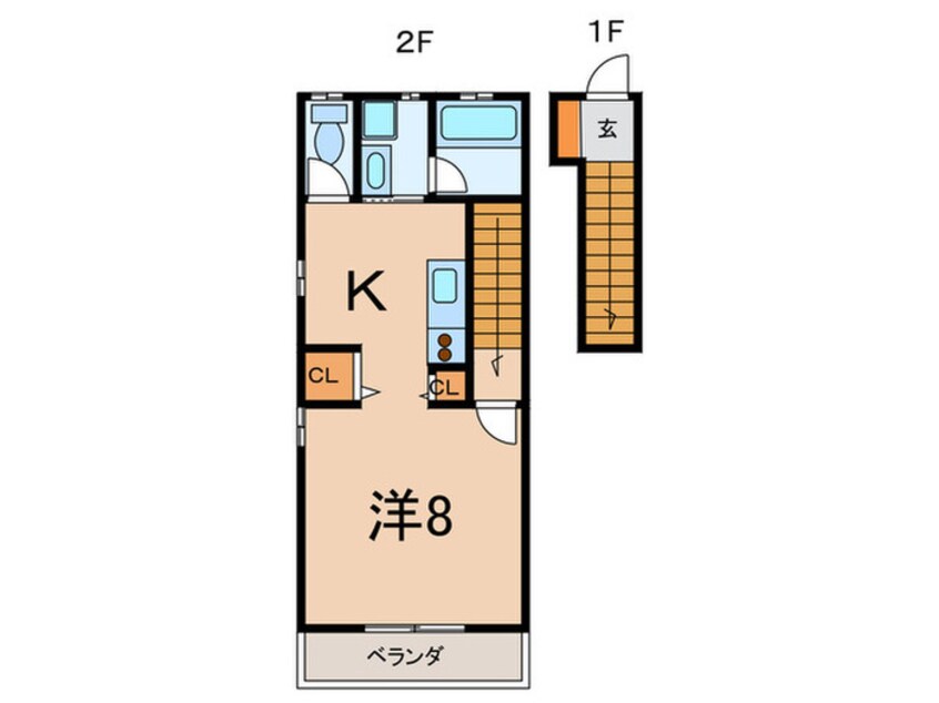 間取図 ジャスティスⅡ番館