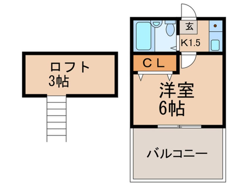 間取図 ロイヤルハイツまつい２