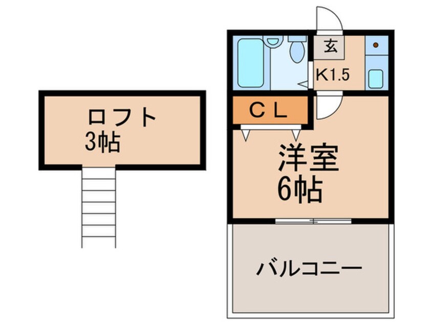 間取図 ロイヤルハイツまつい２