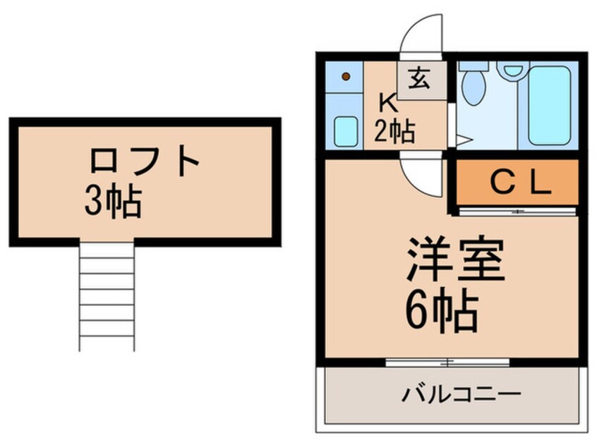 間取図 ロイヤルハイツまつい２