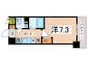 ｴｲﾁ･ﾂｰ･ｵｰ東住吉Ⅰ番館 1Kの間取り