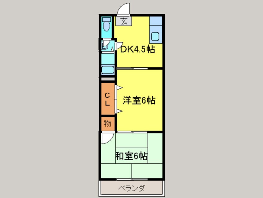 間取図 義東マンション