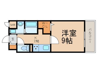 間取図 レジデンス南桜塚