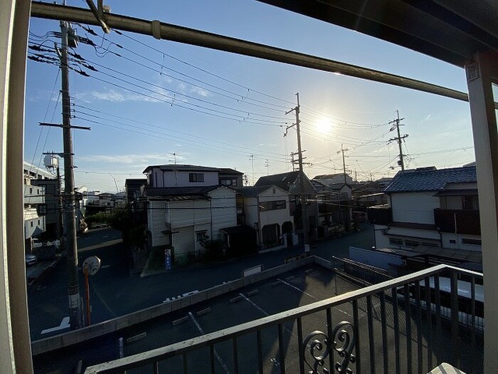 室内からの展望 ハイツ大村