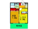 ジャンシアーヌⅢの間取図