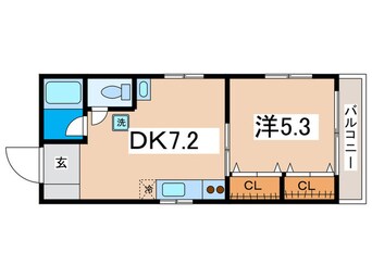 間取図 橋本ハイツ