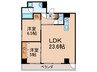 SHINSAIBASHI1921 2LDKの間取り