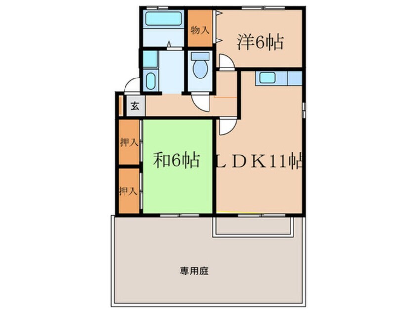 間取図 ファミ－ルハイツ