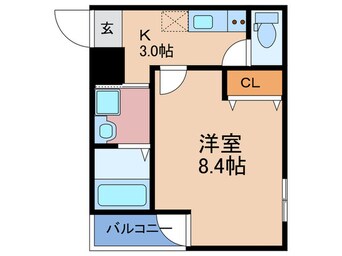 間取図 フジパレス城北公園通Ⅰ番館