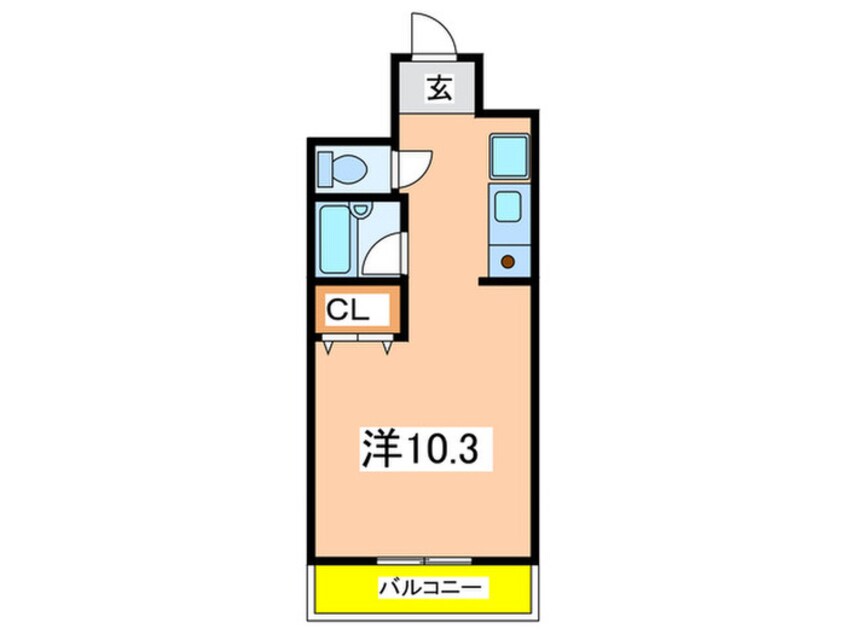 間取図 グランディ－ルⅠ