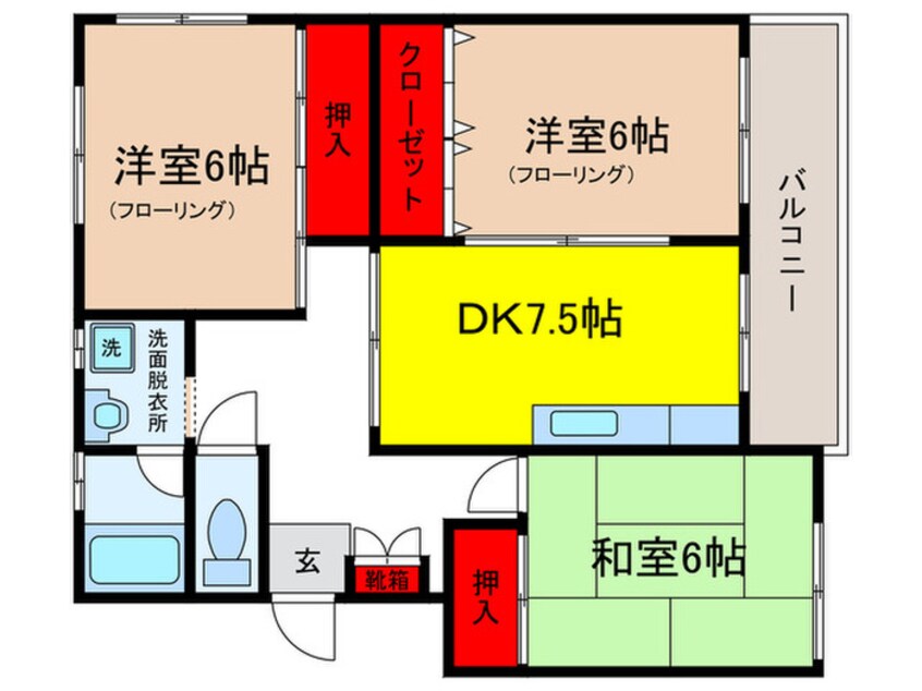 間取図 ネットコム北桜塚