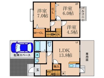 間取図 セレ－ナ