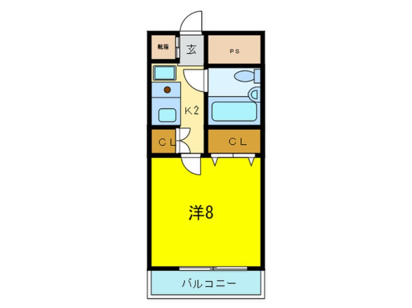 間取図 コーポいこい