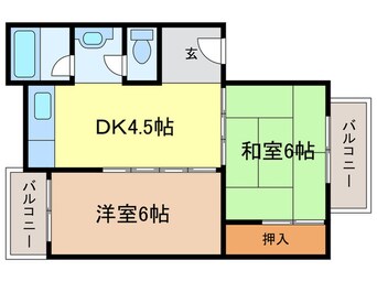 間取図 藤マンションⅡ