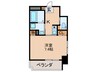 ビガ－ポリス１０１扇町 1Kの間取り