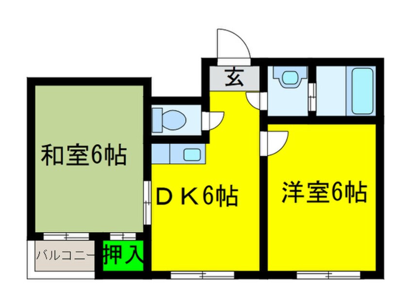 間取図 タレックスビル