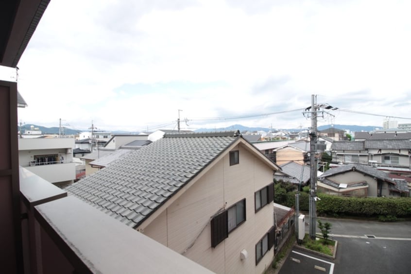 室内からの展望 グランレブリー太秦天神川