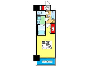 間取図 ﾚｵﾝｺﾝﾌｫｰﾄ桜ノ宮（703）
