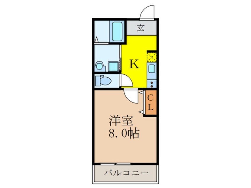 間取図 フジパレス東三国ＷＥＳＴ