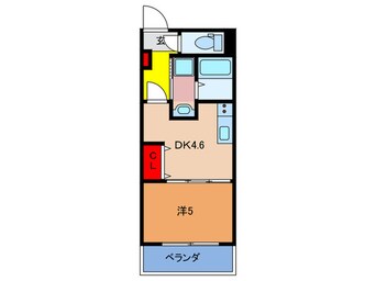 間取図 プレシャス中宮