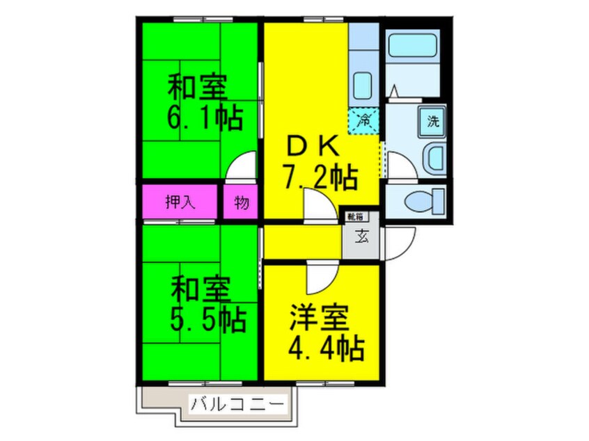 間取図 アネックス近義