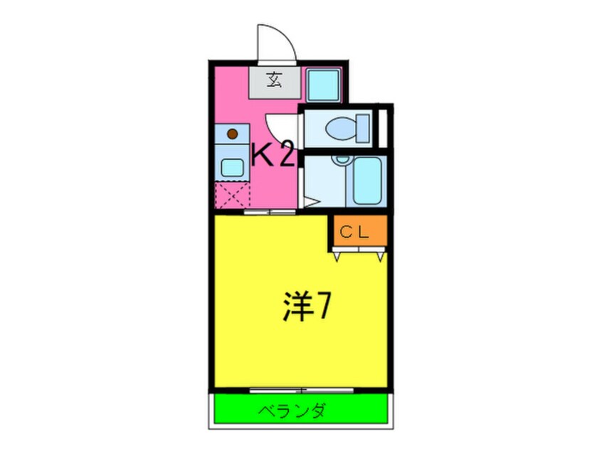 間取図 ロジュマン六甲