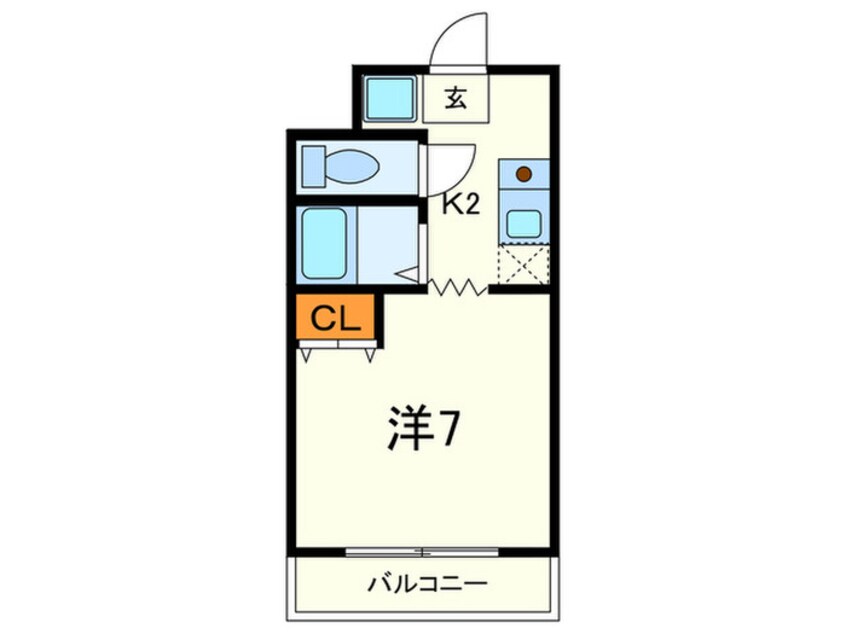 間取図 ロジュマン六甲