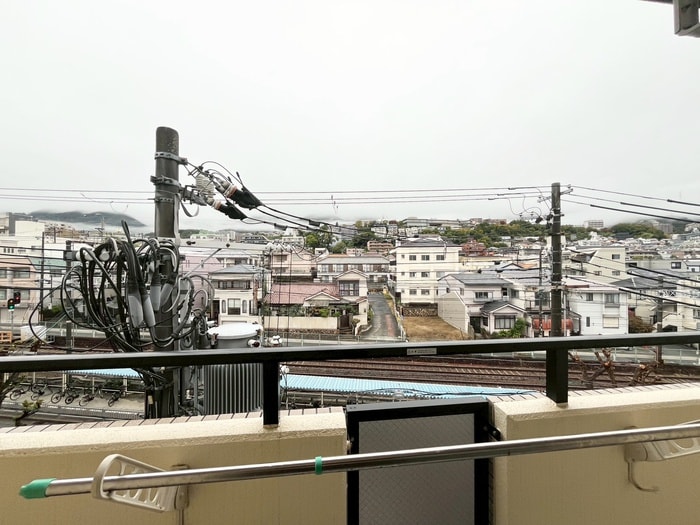 室内からの展望 ロジュマン六甲