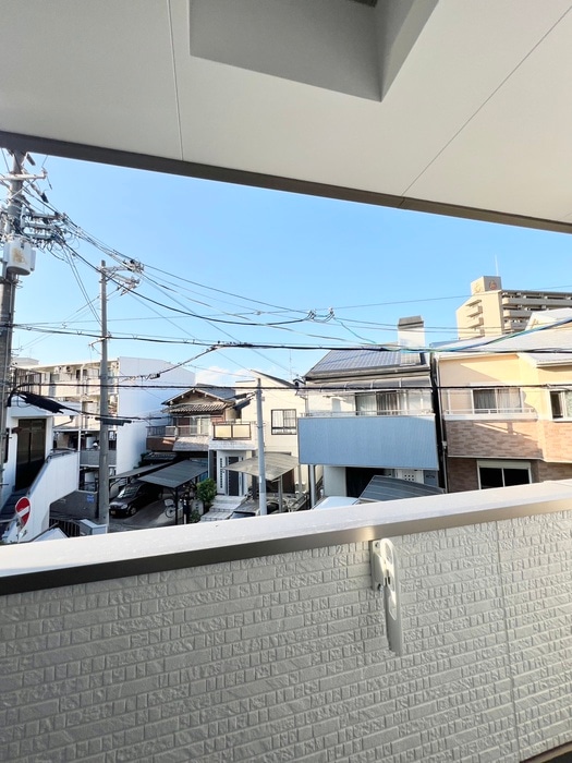 室内からの展望 ピレーネ諸福