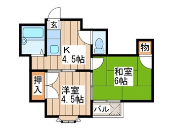 間取図 エムハイツ御幸