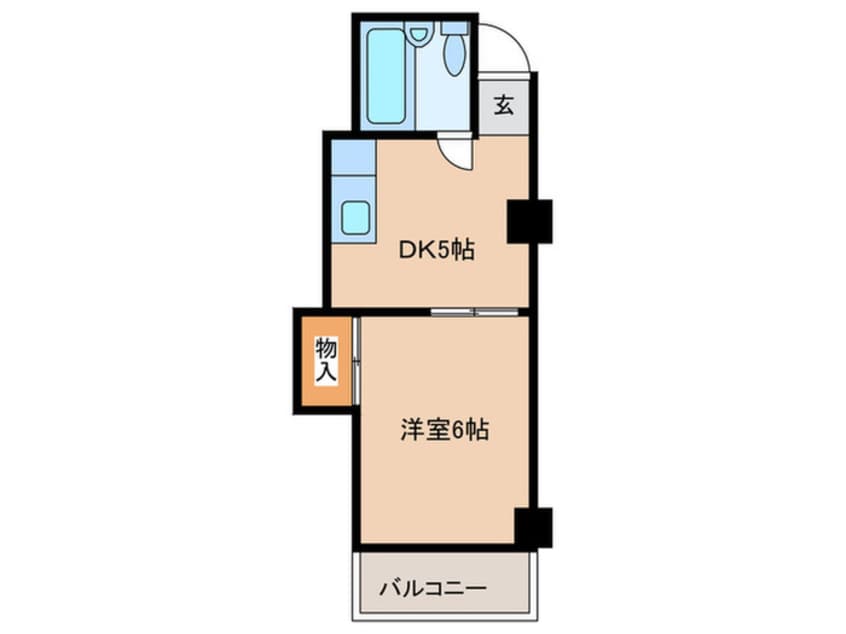 間取図 シャトー野江