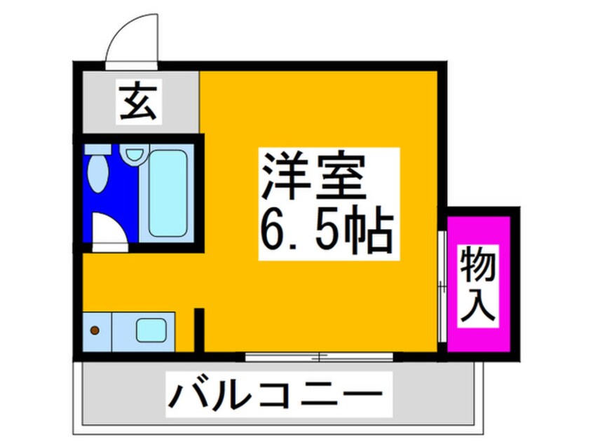 間取図 コーポ川内Ⅰ