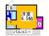 コーポ川内Ⅰ 1Rの間取り