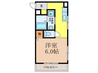 間取図 ア－カスデイズ茨木