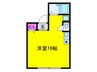 ＵＮＩＢＯＸ 1Rの間取り